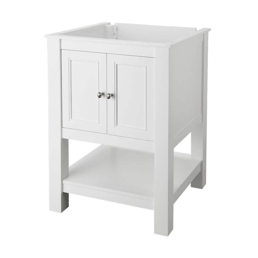 Home Decorators Collection Gazette 24 in W x 2134 in D Bath Vanity Cabinet Only in White