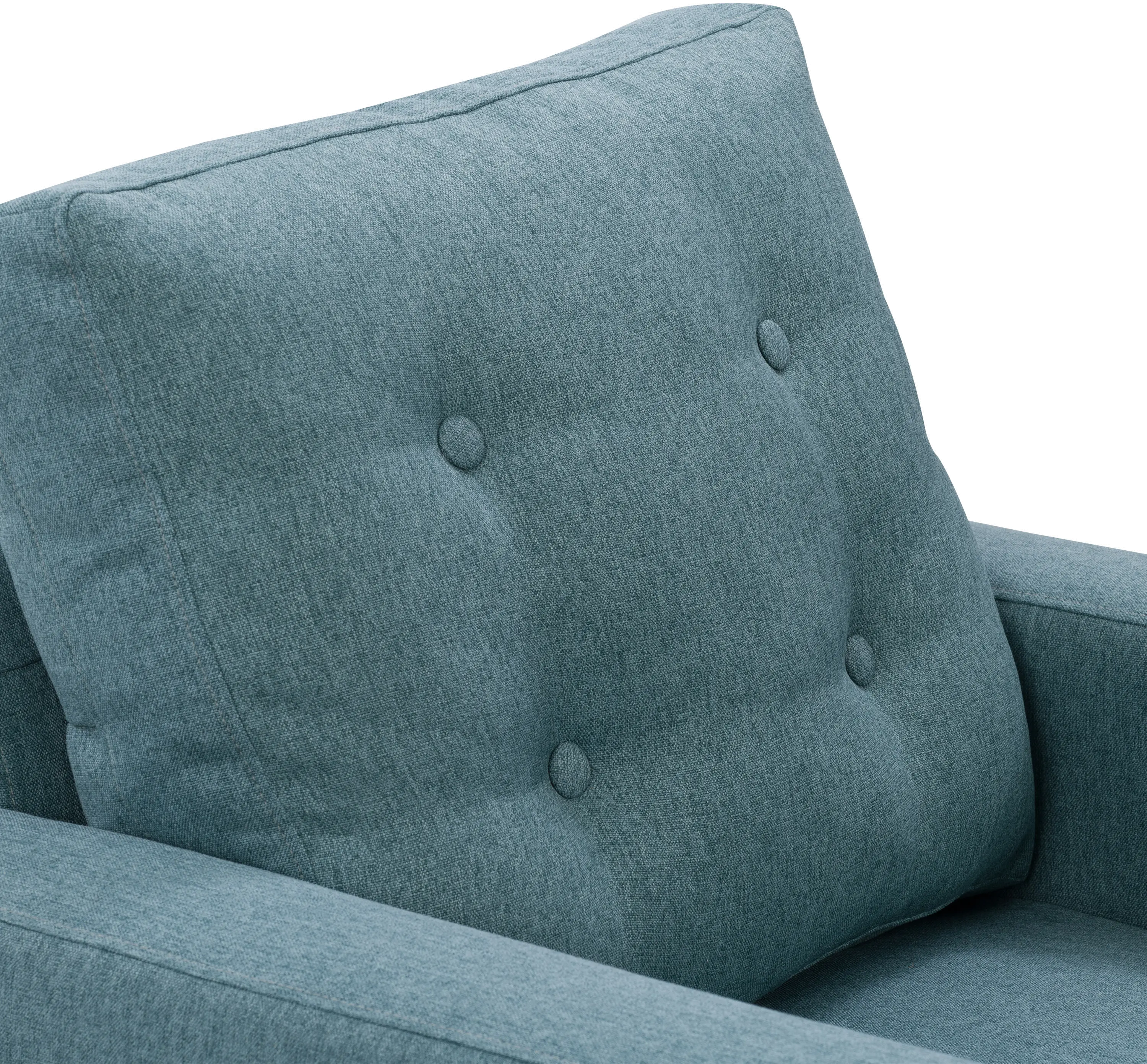 Elwood Light Green Tufted Accent Chair