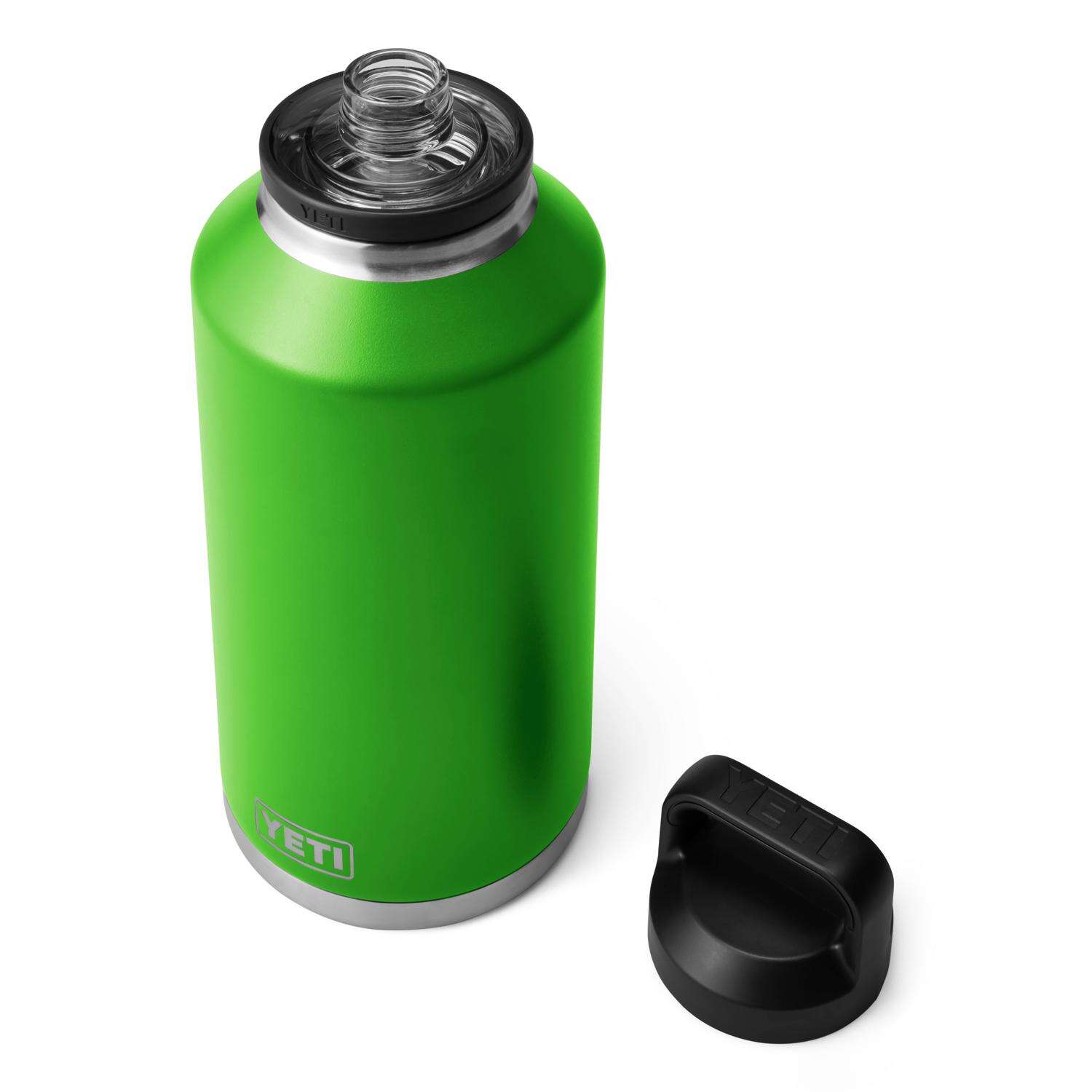 YETI Rambler 64 oz Canopy Green BPA Free Bottle with Chug Cap