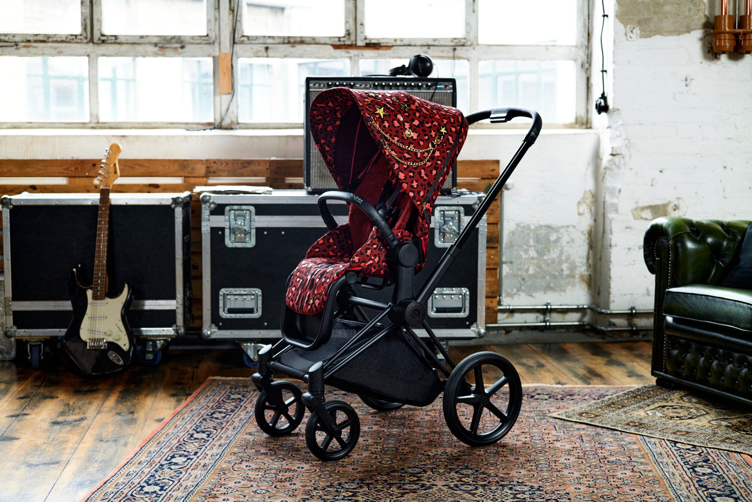 Cybex-Priam4-Stroller-Rockstar