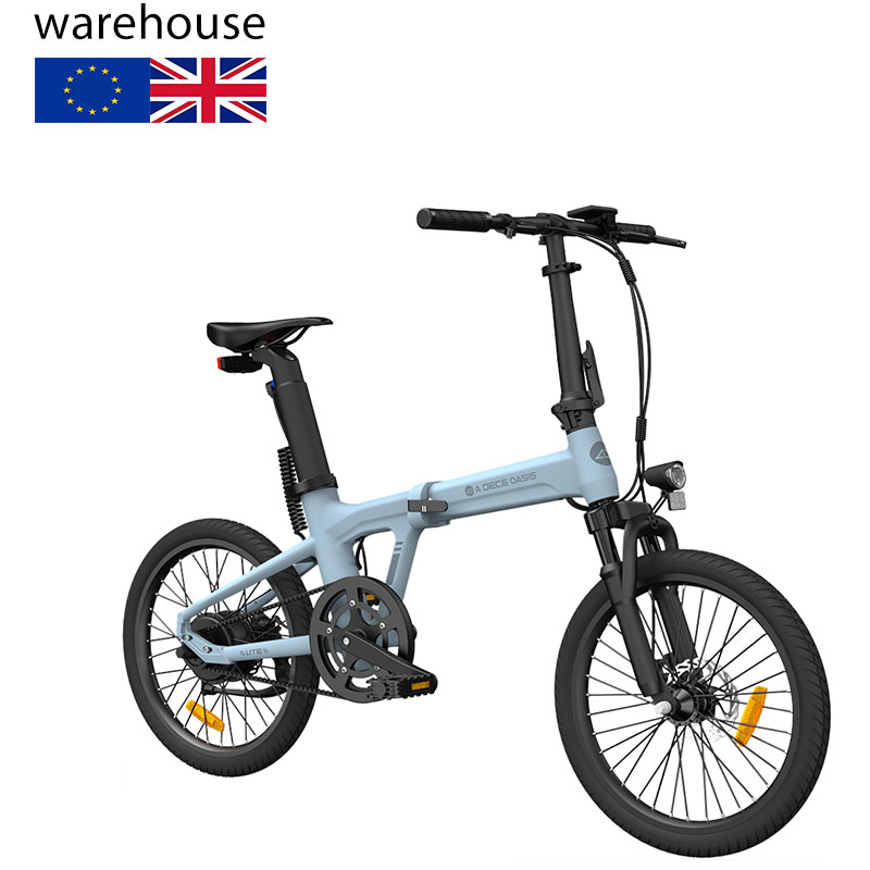 36V 250W ebike eu warehouse ADO A20 Lite Electric Folding Bike Bicycle Hybrid Green City Road Bike for adult