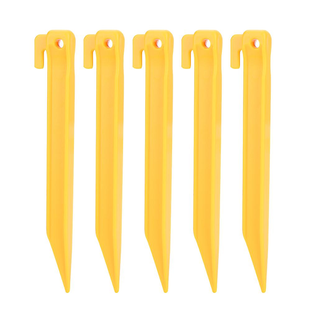 5pcs Durable Nylon Camping Awning Canopy Tent Peg Stake Nail Accessory(s)