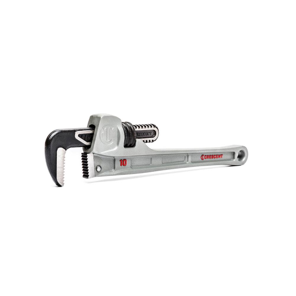 10 Aluminum Slim Jaw Pipe Wrench