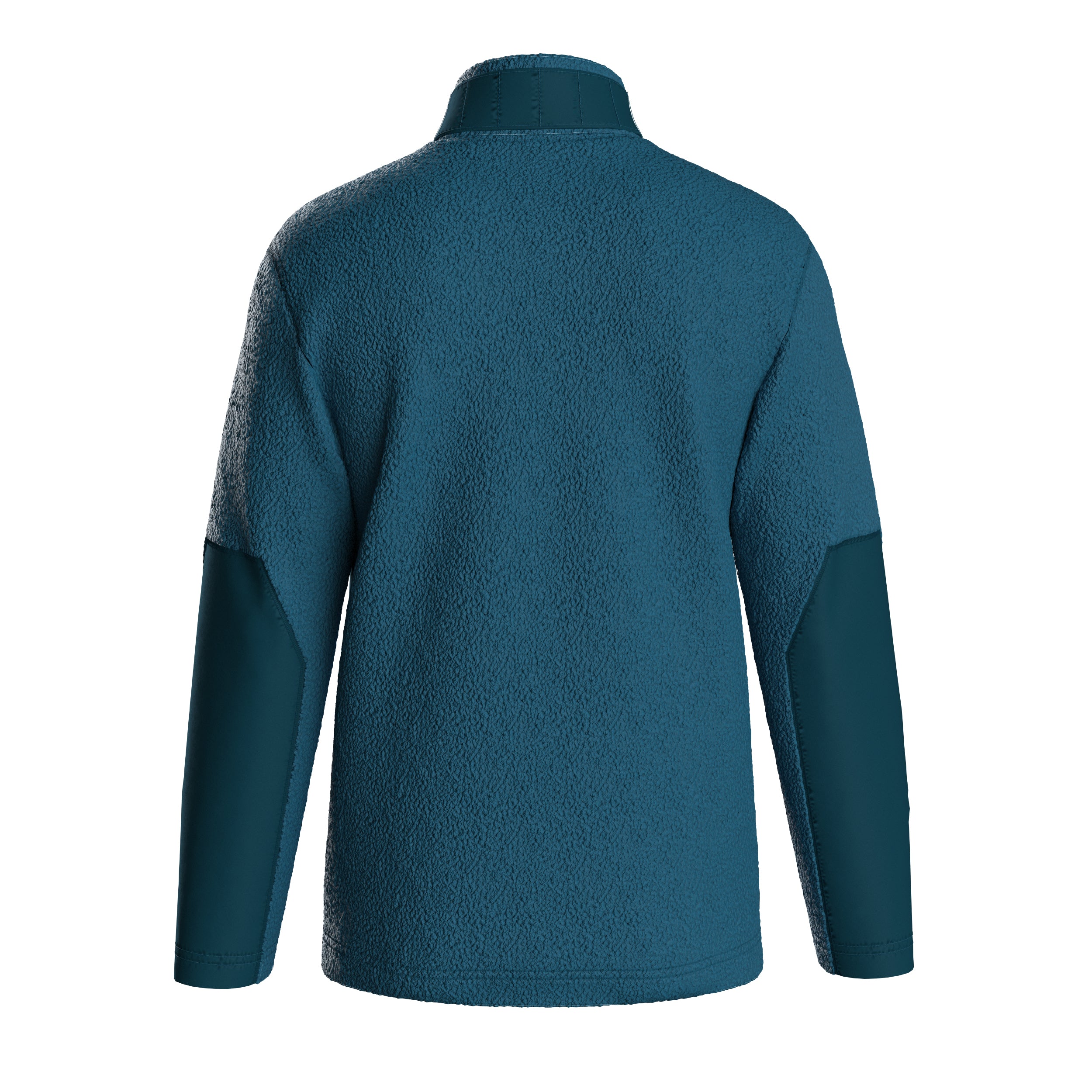 Muse Recycled Polar-Lined Sherpa Fleece - Blue Steel