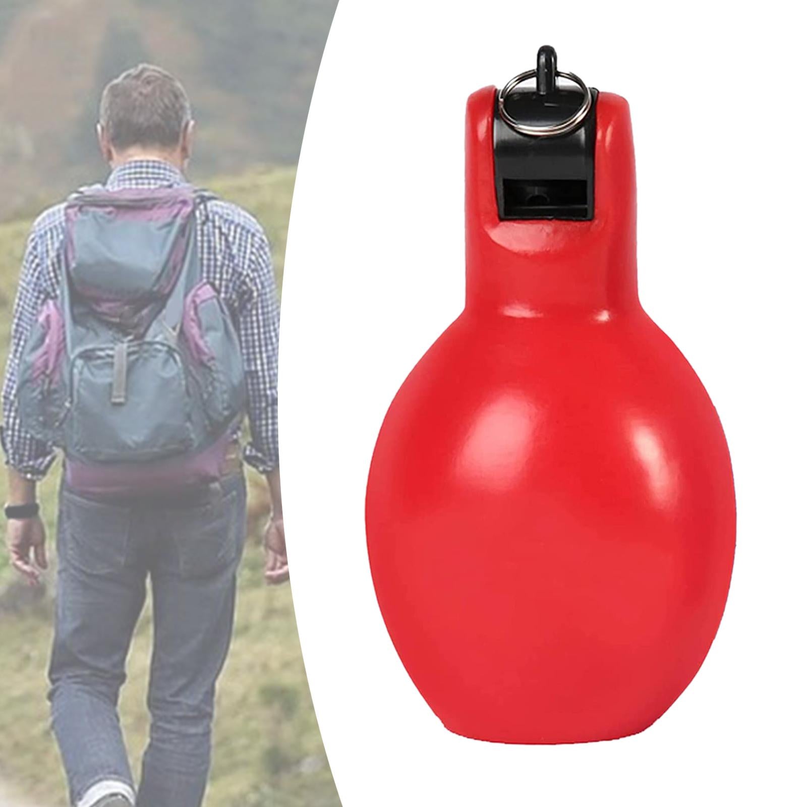 Lightweight Hand Squeeze Whistle， Outdoor Equipment Loud Sound Sports PVC Gift for Hiking Emergency Physical Education Games ，