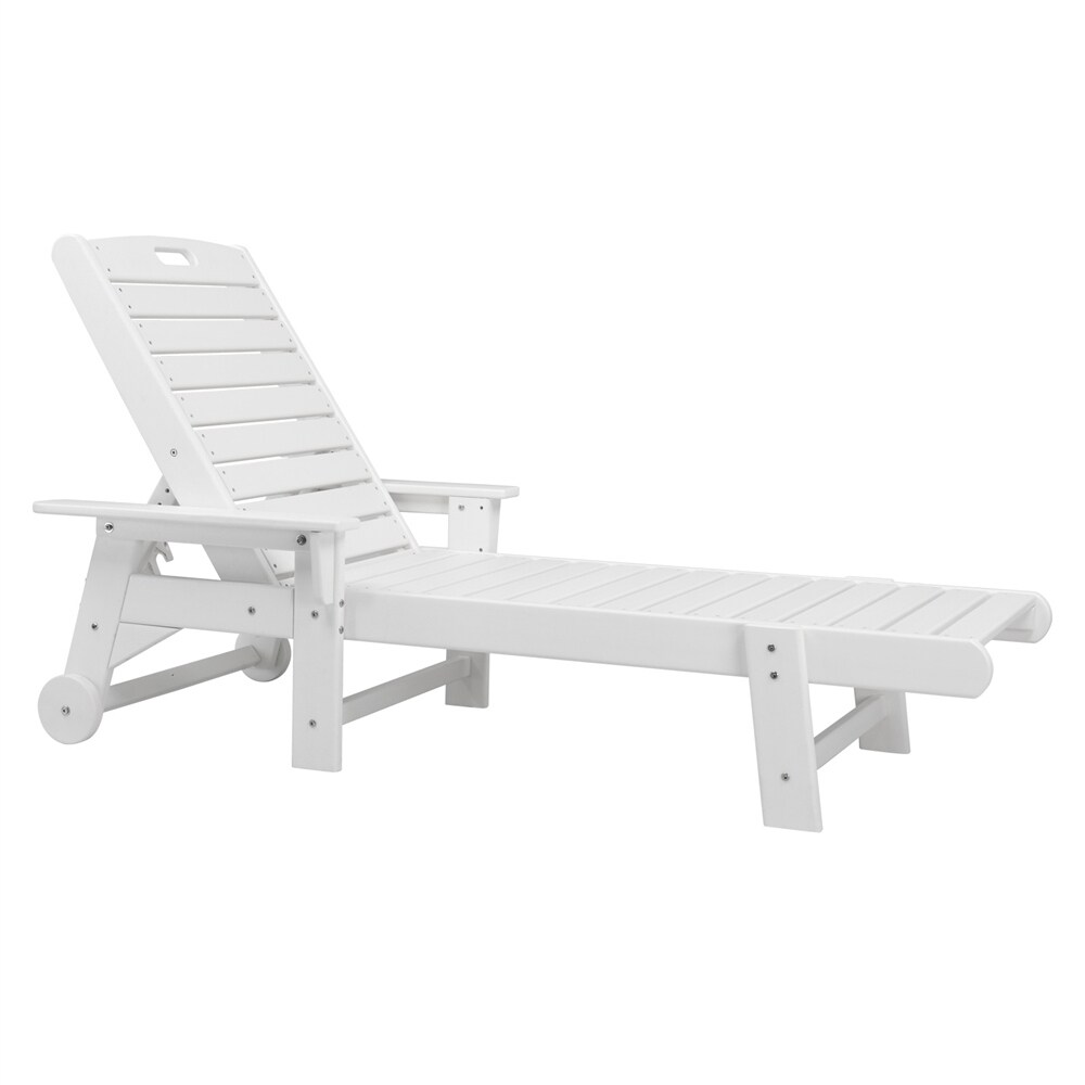 Backrest Adjustable Lying Bed White