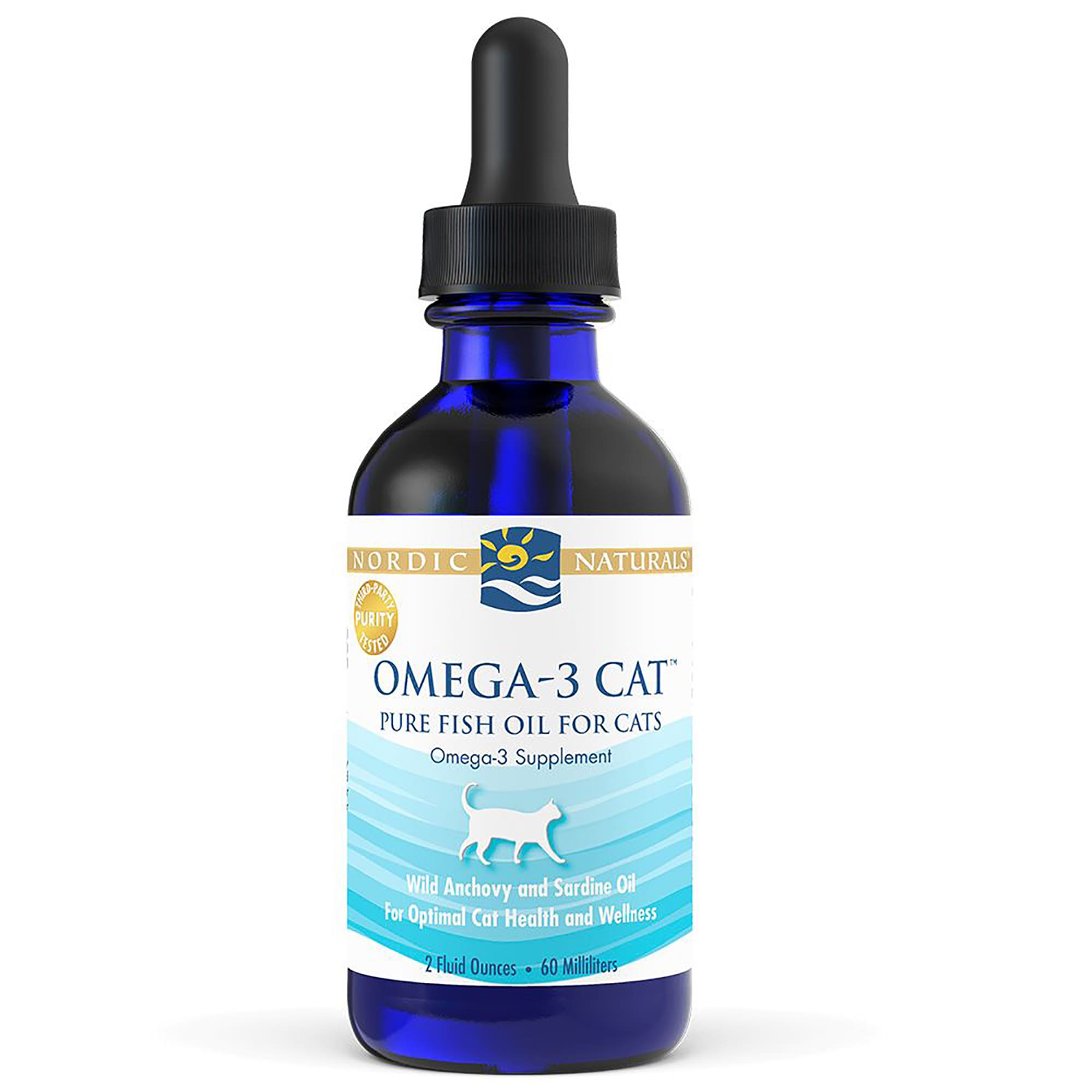 Nordic Naturals Omega-3 Oil for Cats， 2 fl. oz.