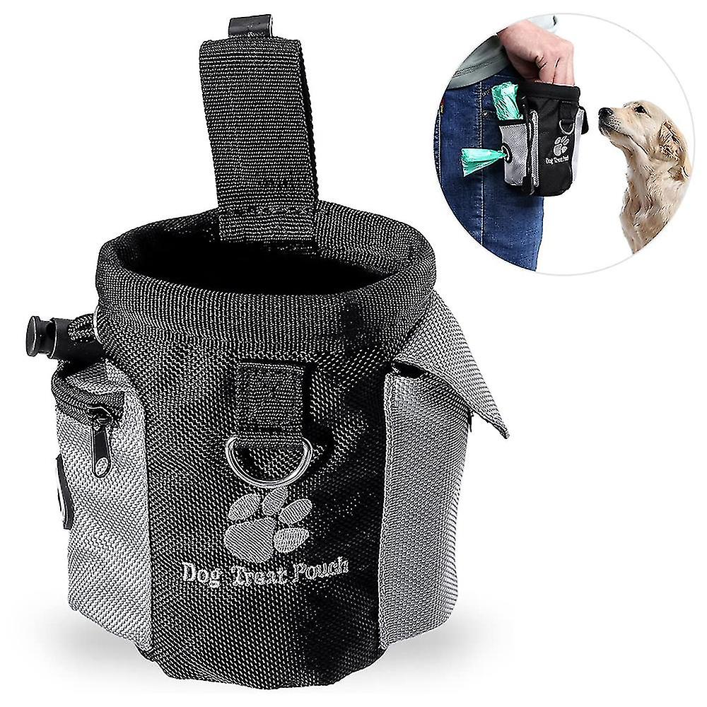 Dog Treat Bag， Puppy Treat Pouch Pet Small Dog Bait Holder， Animal Walking Snack Container Best Hiking Toys Pack Dispenser Carries