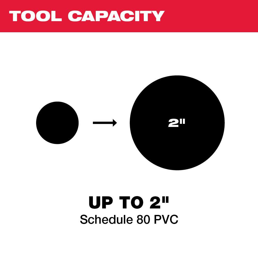 🎉Limited Time Offer🎉MW M12 12V Lithium-Ion Cordless PVC Pipe Shear (Tool-Only) 2470-20