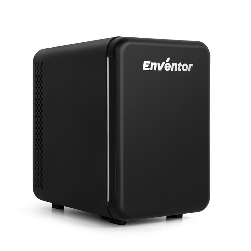 Enventor 4L Portable Mini Fridge for Christmas Gift， Skincare， Beverage， Home， Office and Car