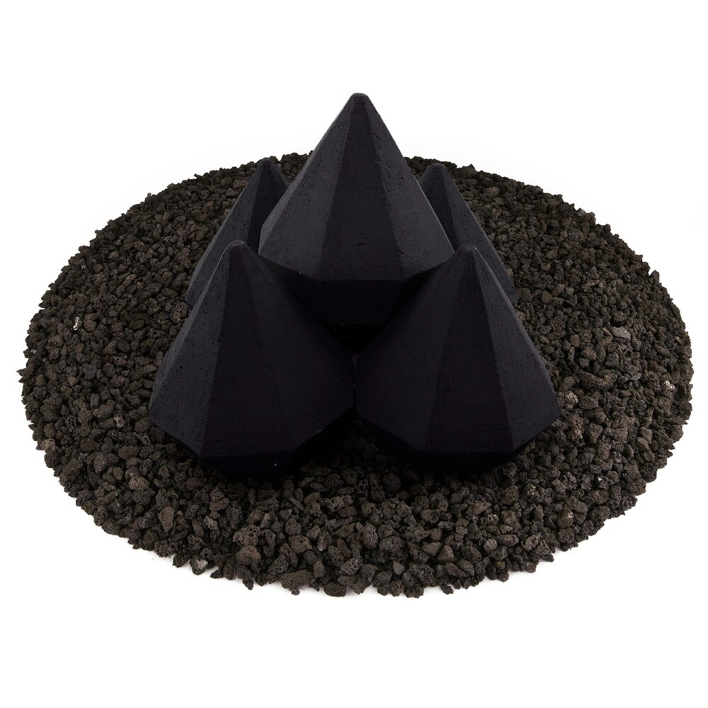 Ceramic Fire Diamonds  Fire Pit Accessory  Modern Decor for Indoor   Outdoor Fire Pits or Fireplaces