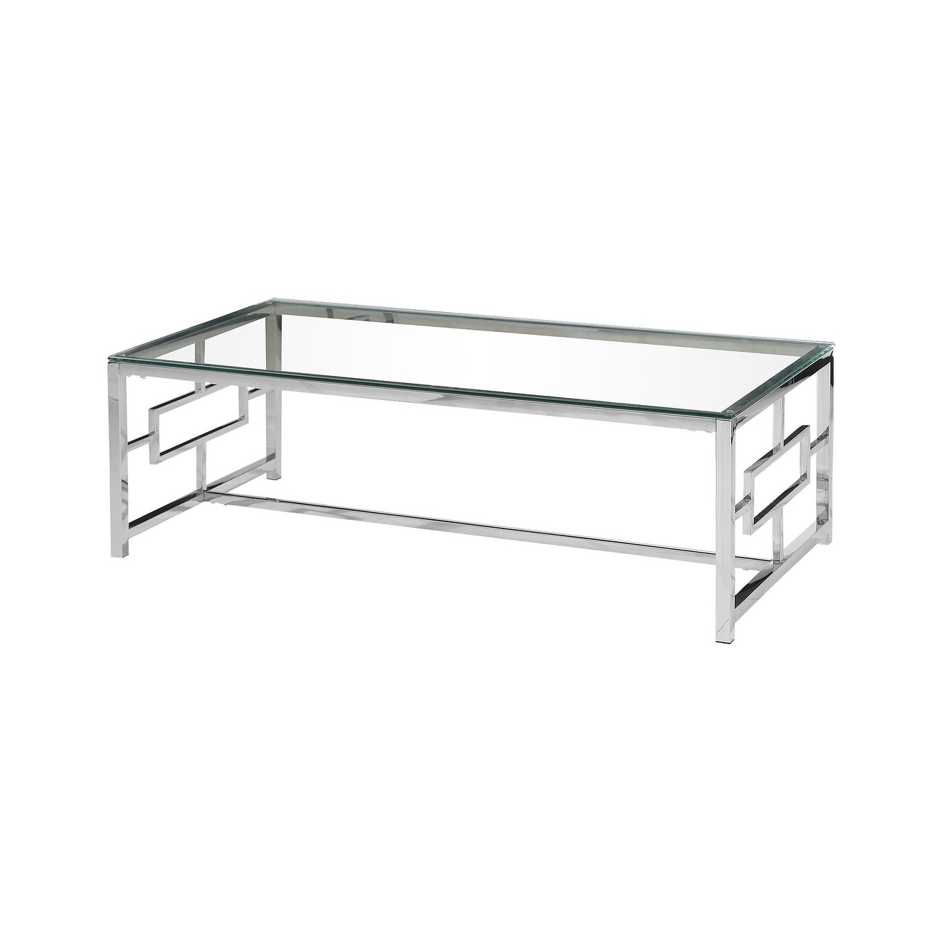 Best Master Furniture Silver Coffee Table