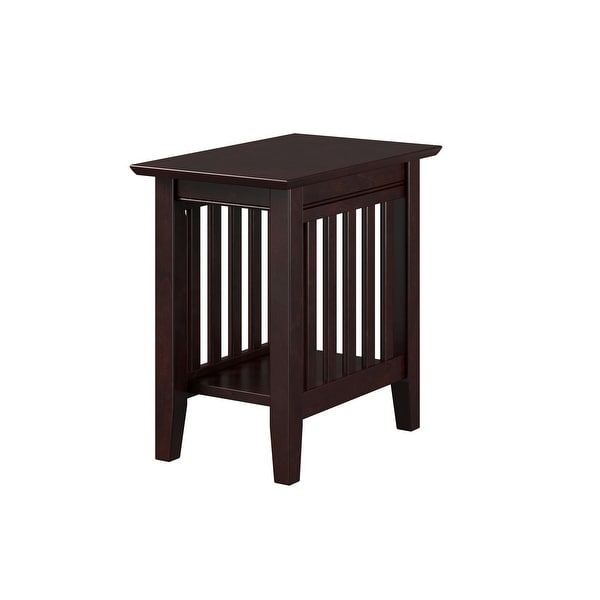 Mission Solid Wood Side Table Set of 2