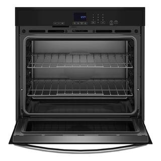 Whirlpool 27 in. Single Electric Wall Oven with Self-Cleaning in Stainless Steel WOES3027LS