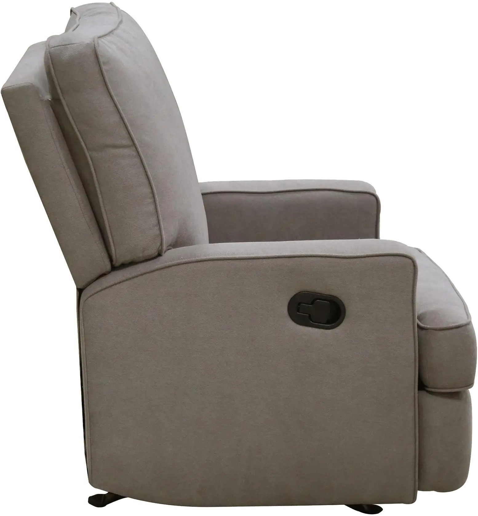 Shella Taupe Nursery Rocker Recliner