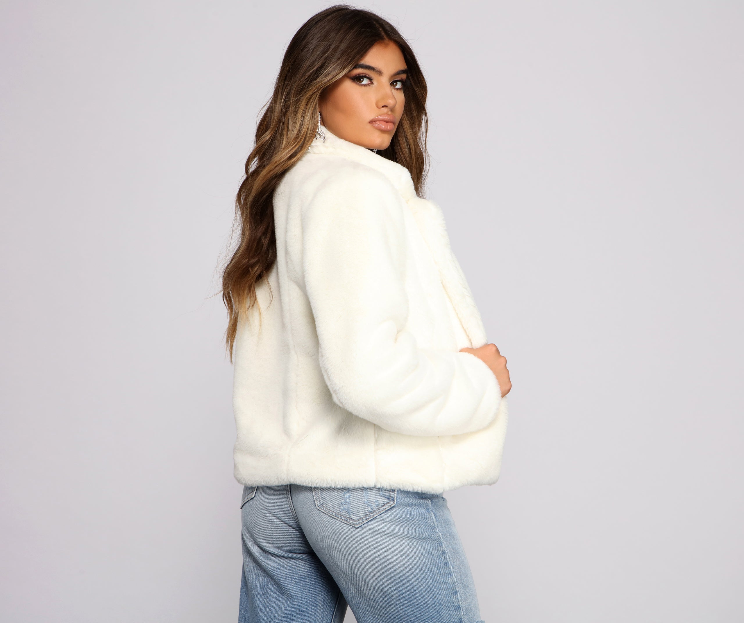 Cuddle Weather Faux Fur Jacket