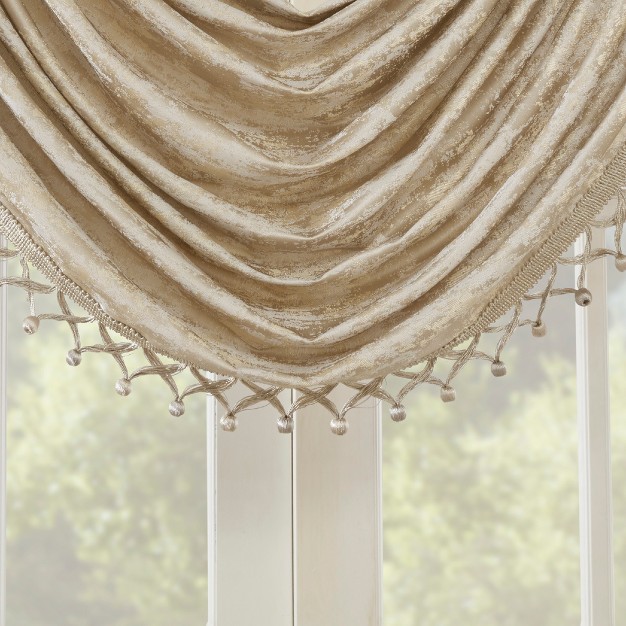 Aurora Jacquard Window Valance Gold Sunsmart