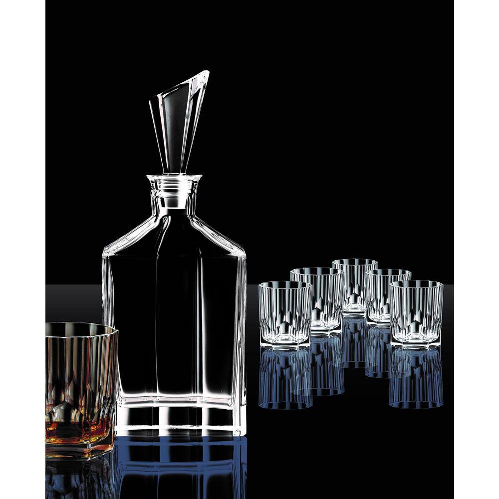 Nachtmann Aspen 7-Piece Clear Crystal Whiskey (Set of 7) 0090025