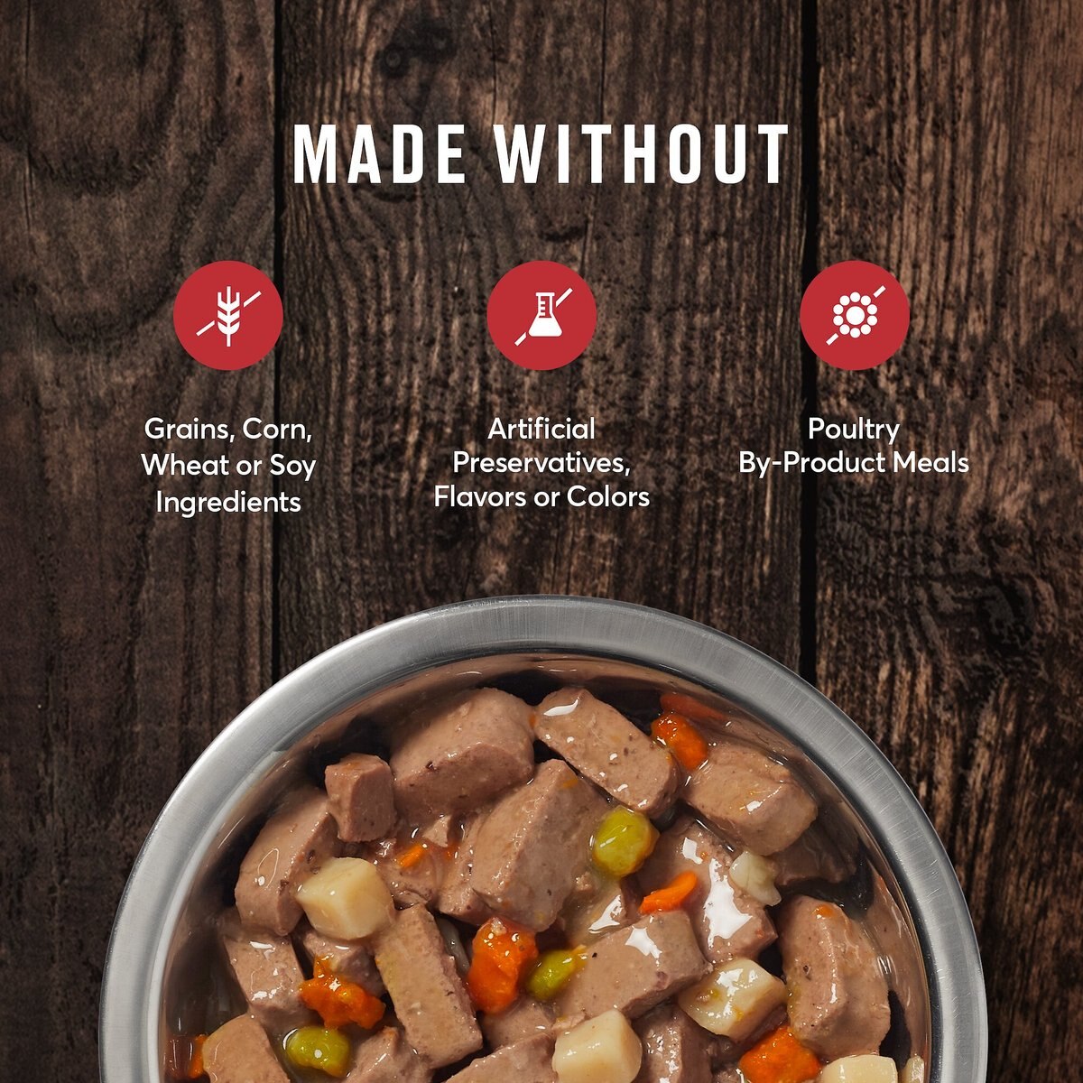 American Journey Stews Beef and Vegetables Recipe in Gravy Grain-Free Canned Dog Food