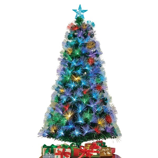 48Inch Fiber Optic ColorChanging Christmas Tree