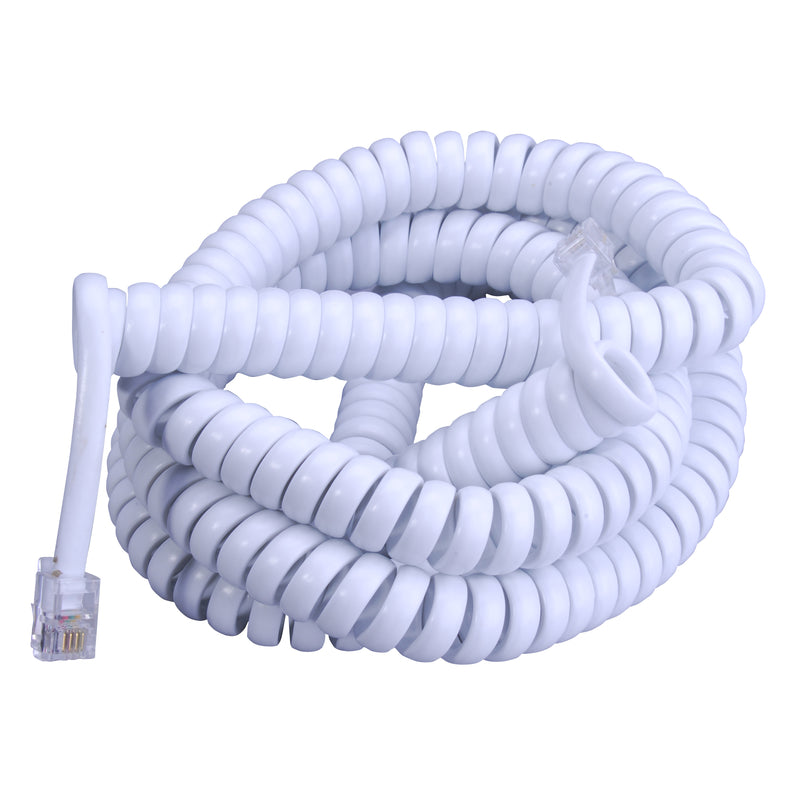 CORD HANDSET 12' WHITE