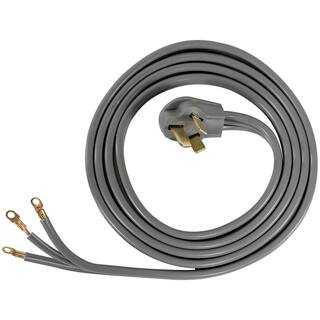 CERTIFIED APPLIANCE ACCESSORIES 5 ft. 63 3-Wire Eyelet 50-Amp Range Cord 90-1082