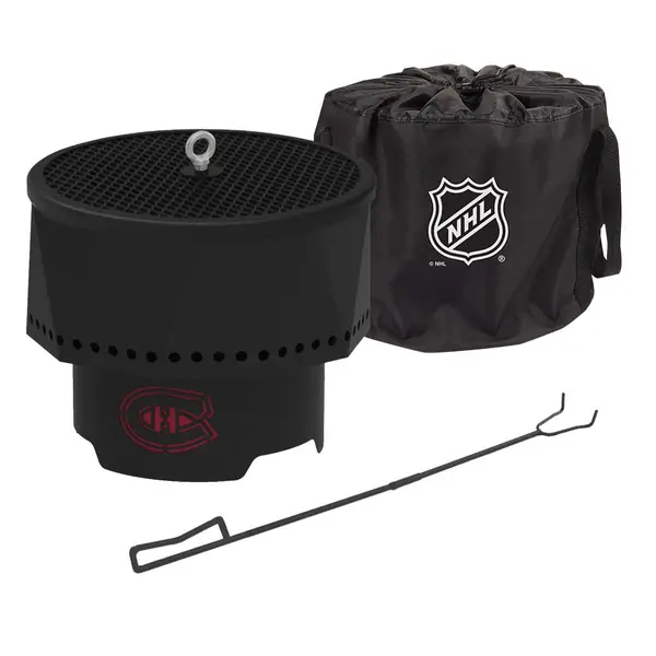 Blue Sky Montreal Canadiens Ridge Smokeless Fire Pit