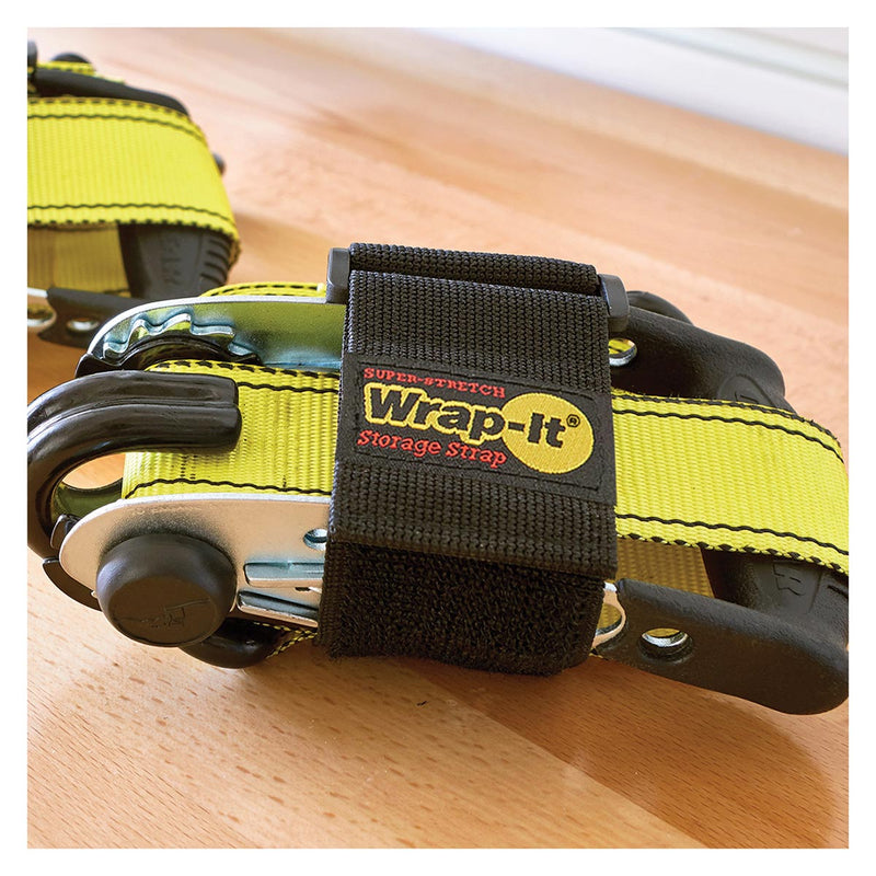 Wrap-It Storage 12 in. Super-Stretch Storage Strap (4-Pack)