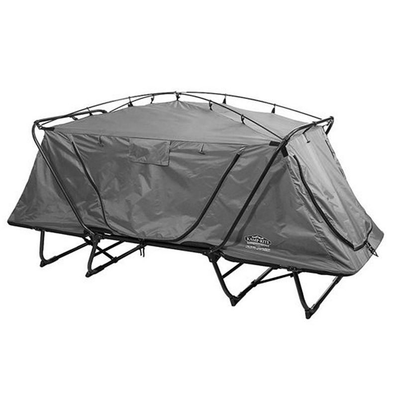 Kamp-rite Oversized Quick Setup 1 Person Cot， Lounge Chair， and Tent W/domed Top