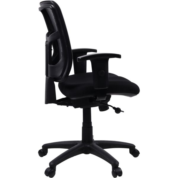 Lorell Managerial Mesh Mid-Back Office Chair