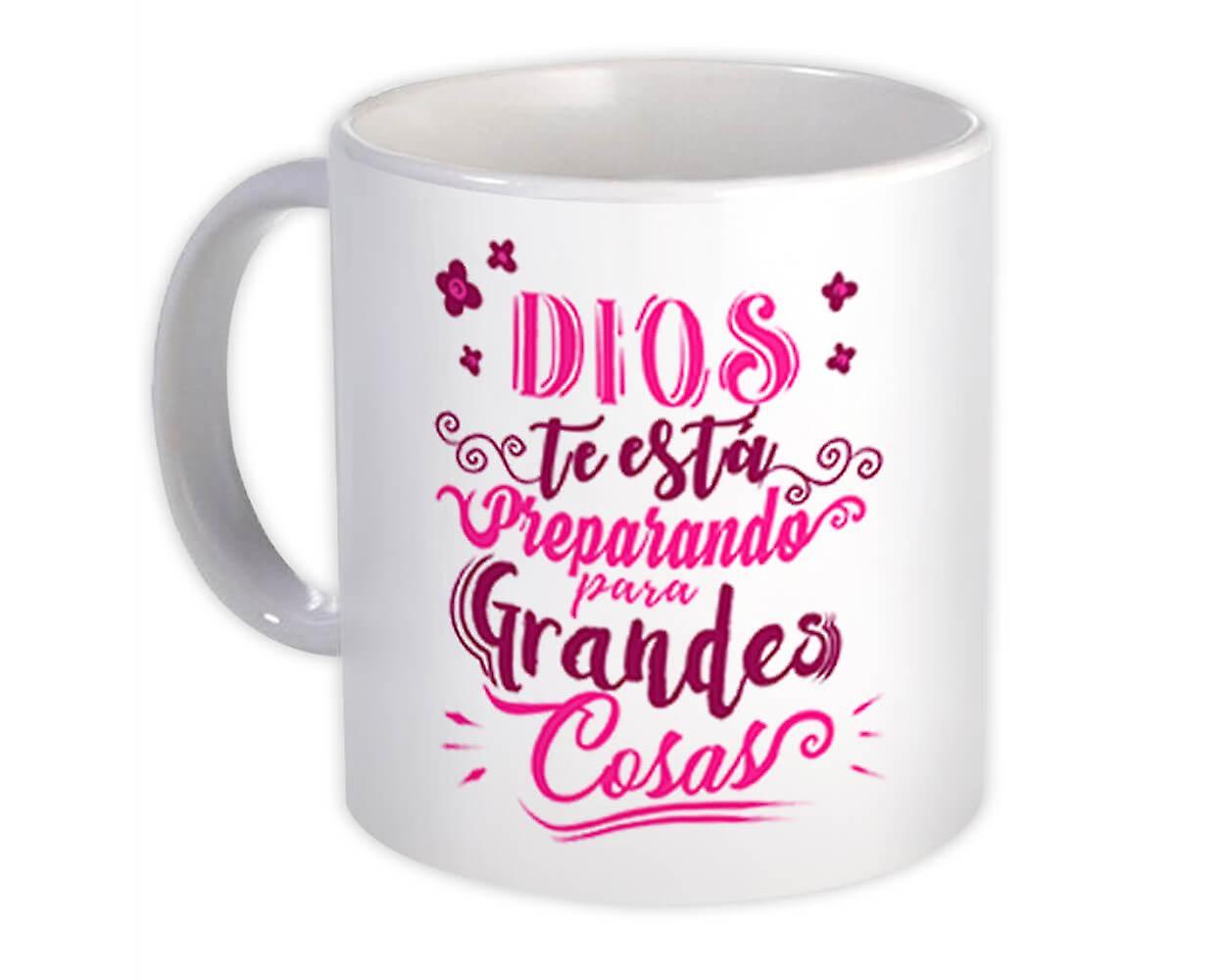 Gift Mug: Dios God Great Things Spanish