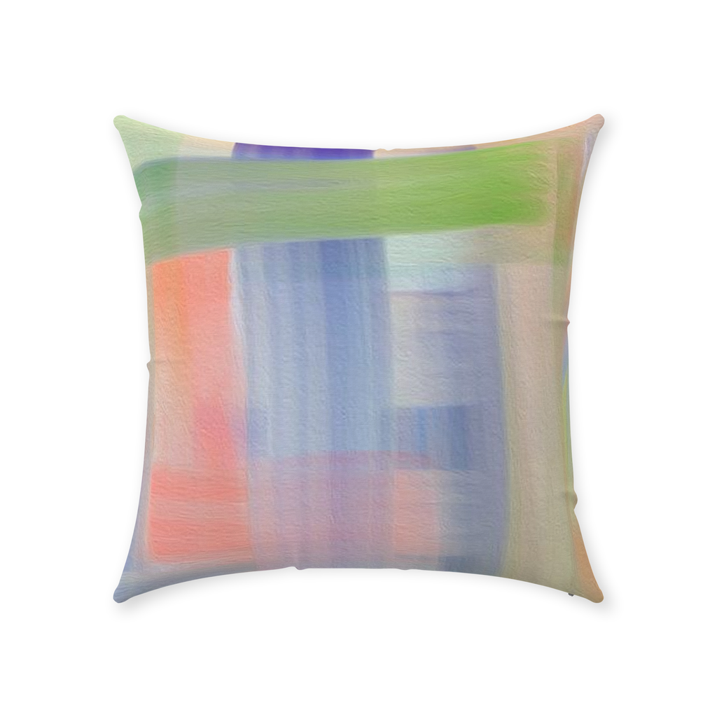 Plaid Weave Throw Pillow