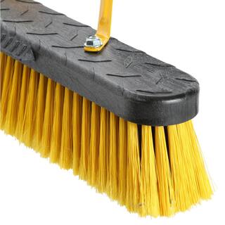 Quickie Job Site 24 in. Multi-Surface IndoorOutdoor Push Broom 857JSHDSU