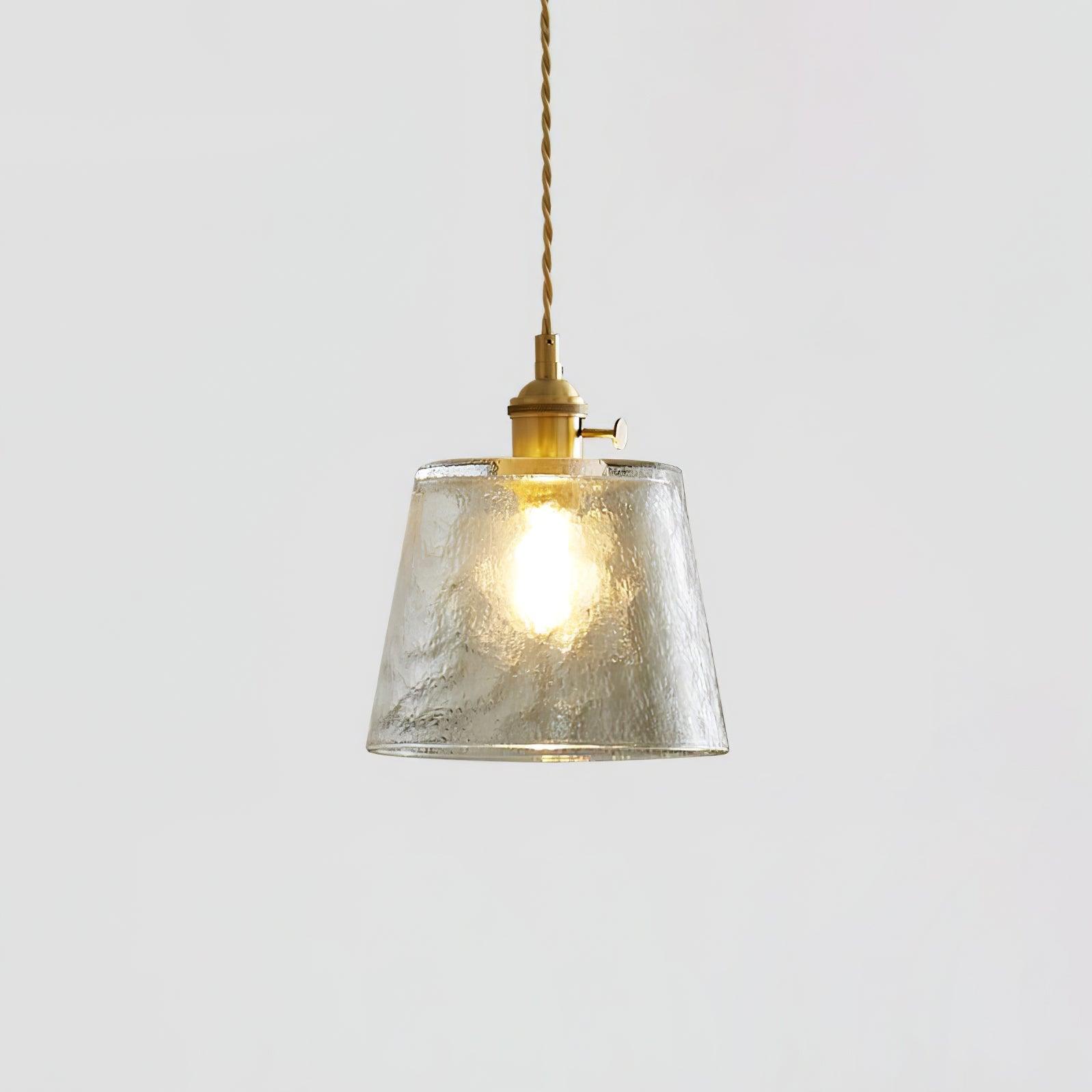 Glass Cup Pendant Lamp