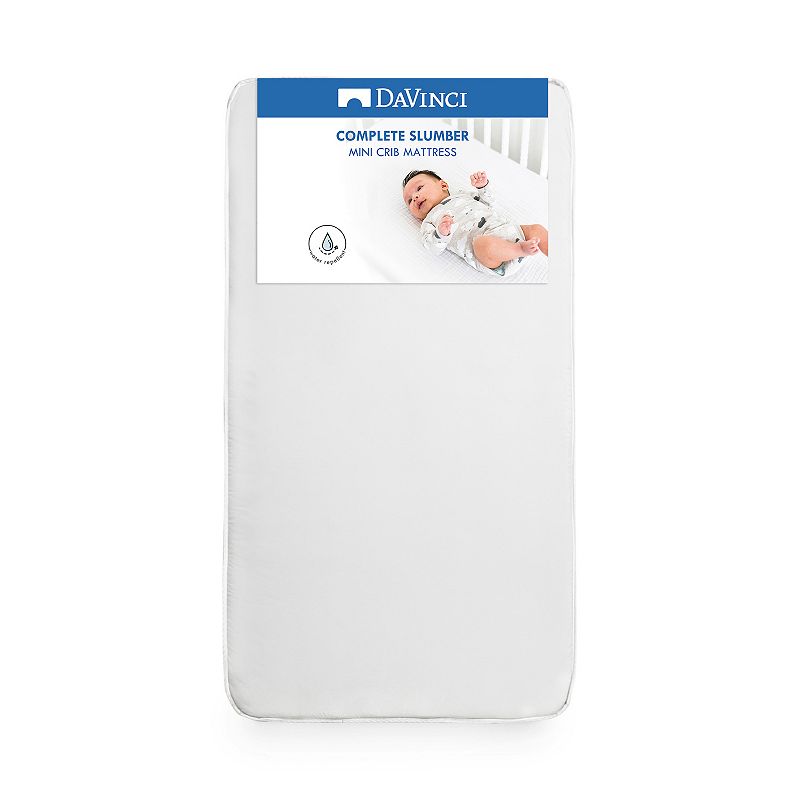 DaVinci Complete Slumber Waterproof Lightweight Mini Crib Mattress