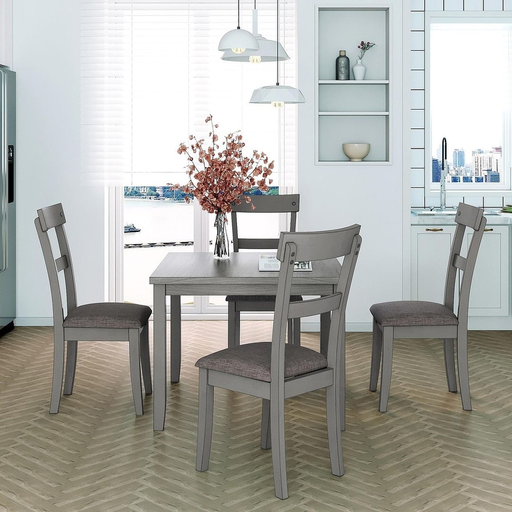 Square Dining Table Set for 4   35\