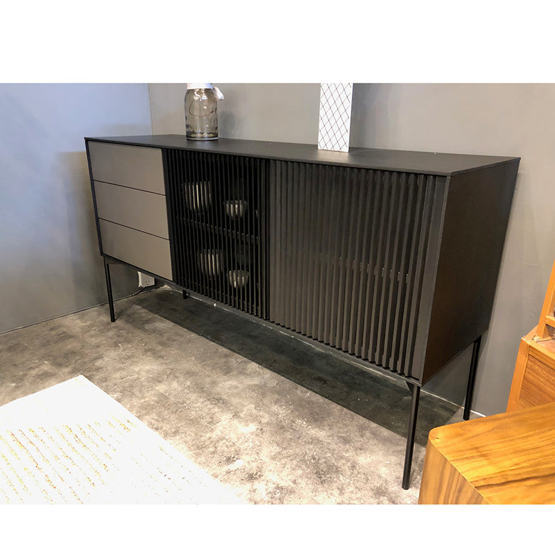 SEGAN Sideboard Buffet 160cm - Black & Grey