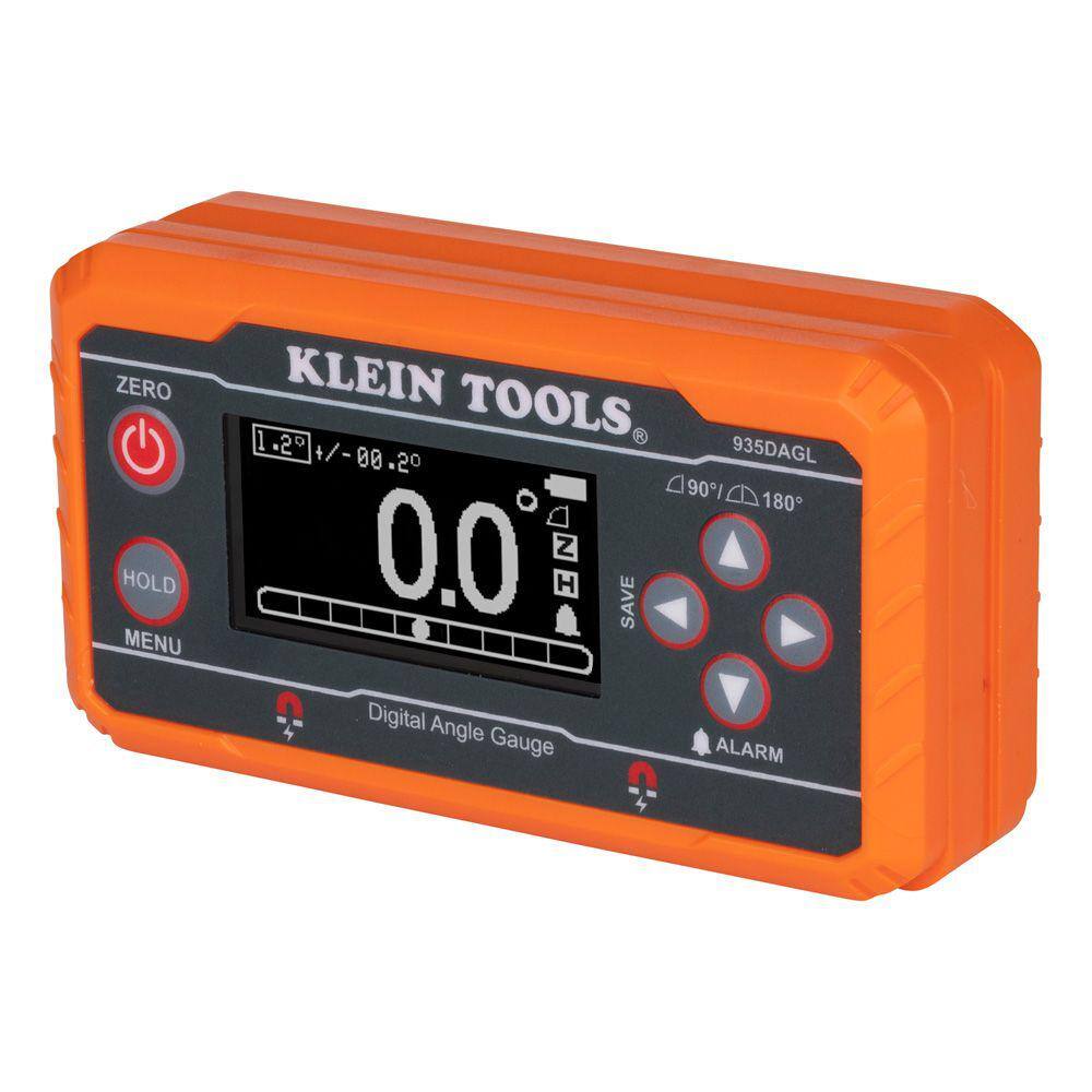 Klein Tools Digital Level with Programmable Angles and Plumbers Straps 2-Piece 80036