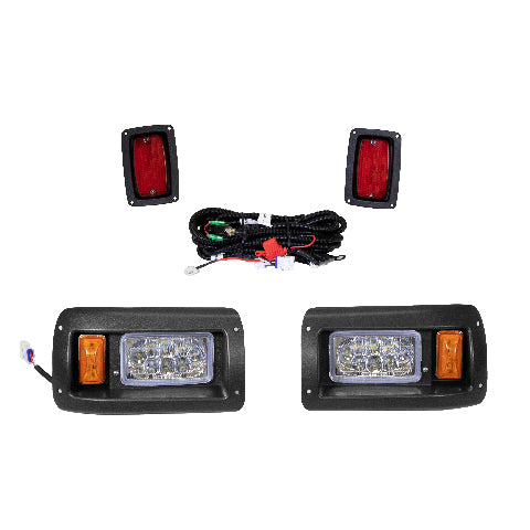 ProFX LED Light Kit for Club Car DS (1993-Up) Gas and Electric Golf Carts - Full Adjustable LED Headlight Kit with Tail Lights