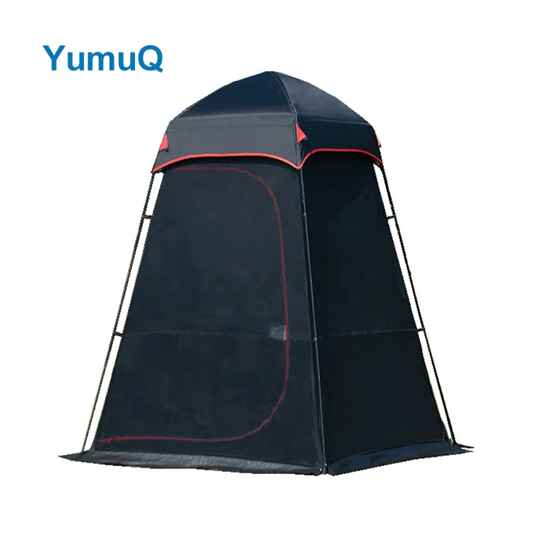 YumuQ 1 2 Person 2 Window Folding Portable Pop Up Toilet Outdoor Bath Shower Tent For Outdoor Camping