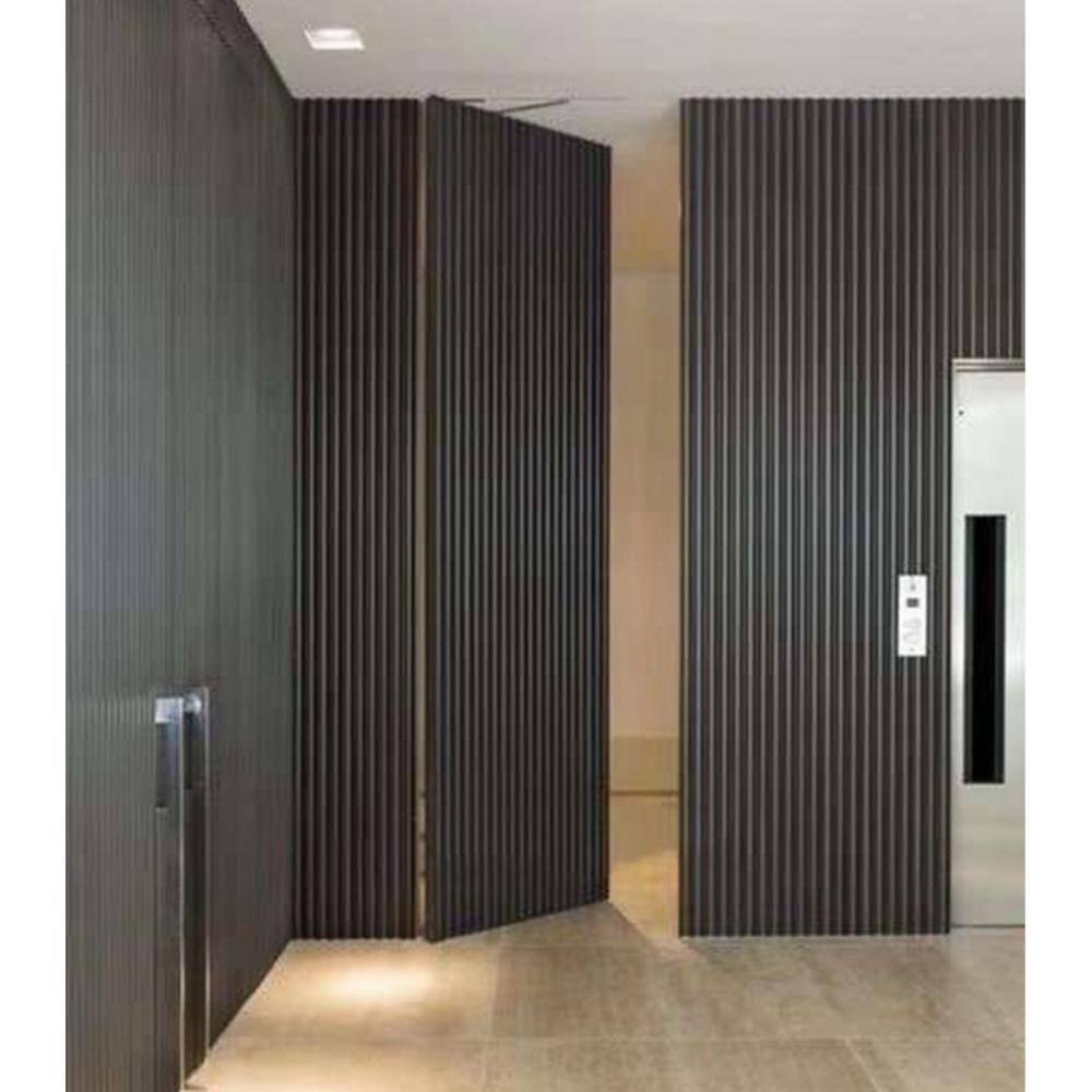 Ejoy 96 in. x 6 in. x 0.8 in. Acoustic Vin.yl Wall Claddin.g Sidin.g Board (Set of 4-Piece) VinylWallCladding_VWC_NX-5029