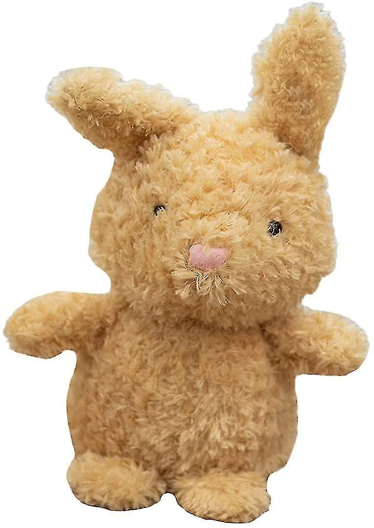 Khaki Bunny Plush Stuffed Animal Durable Plush Bunny Stuffed Bunny Toy Soft Comfortable Bunny Doll R