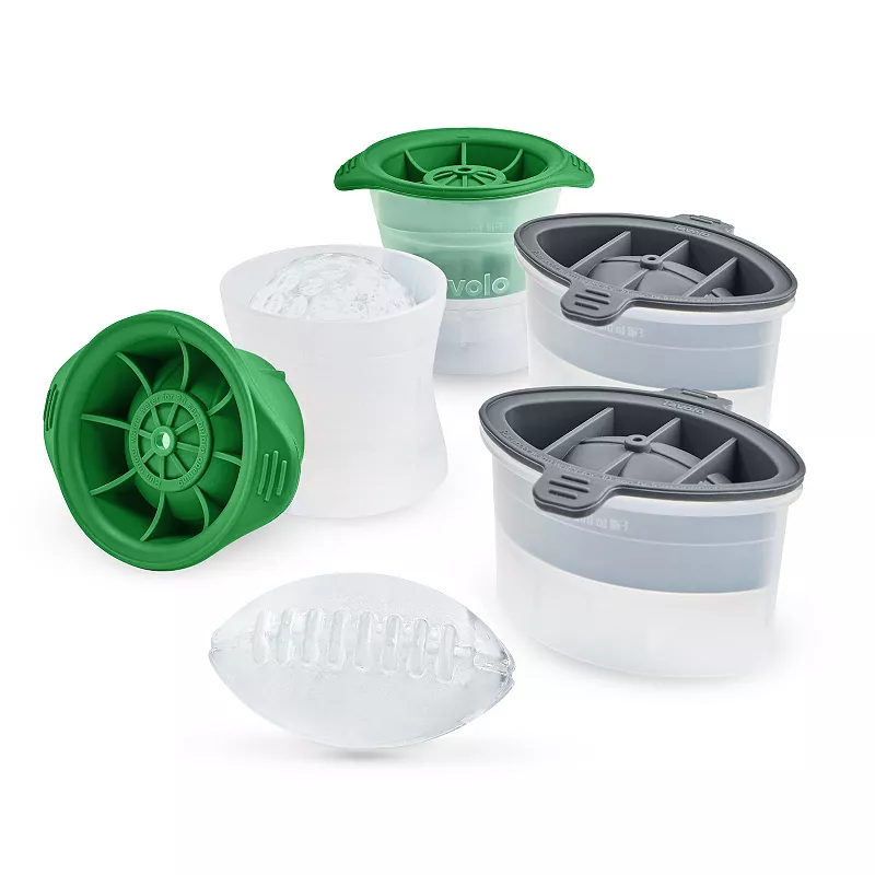 Tovolo Ultimate Football and Golf Sports Craft Ice Molds 4-piece Set