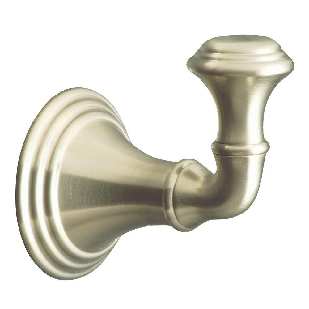 KOHLER Devonshire Robe Hook in Vibrant Brushed Nickel K-R10555-BN