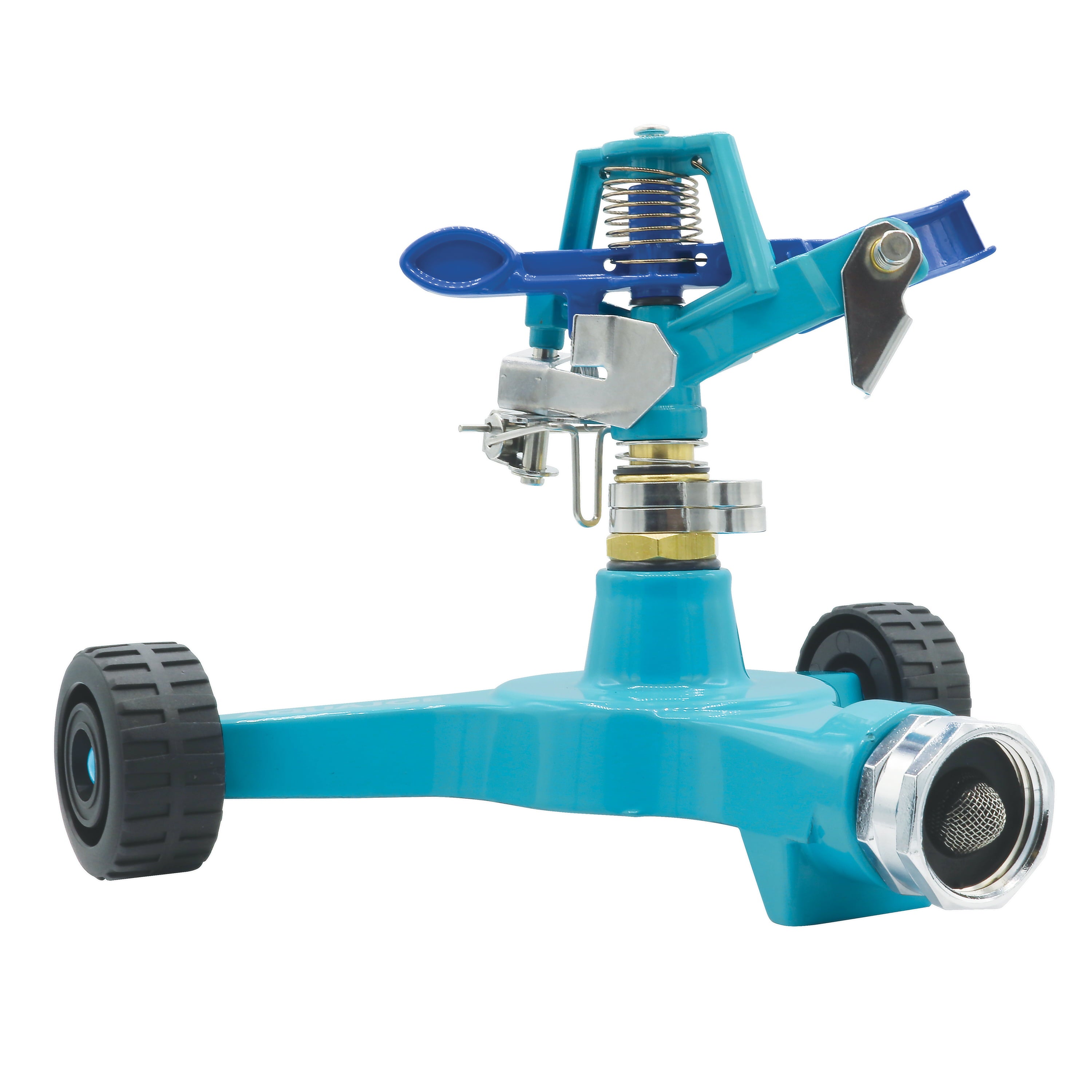 Aqua Joe AJ-IS6WB Indestructible Zinc Impulse 360 Degree Sprinkler