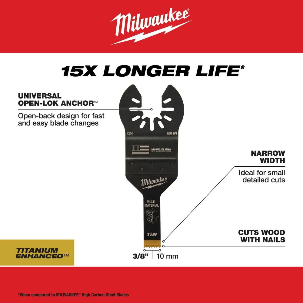 Milwaukee OPEN-LOK 3/8