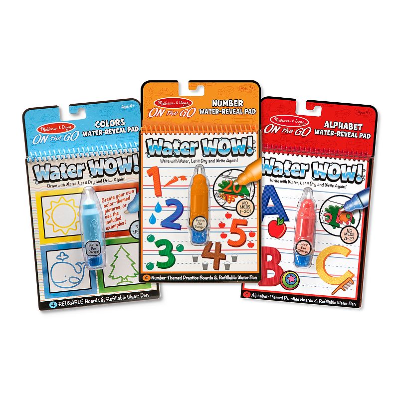 Melissa and Doug Water Wow! Learning Bundle