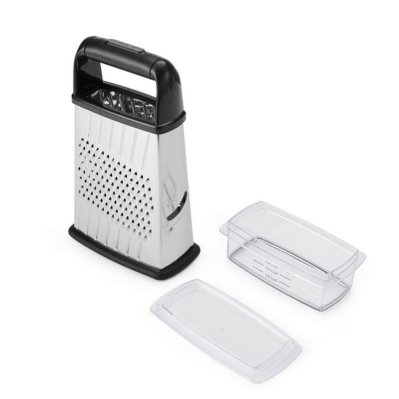 Farberware Classic Slim Box Grater with Storage Container