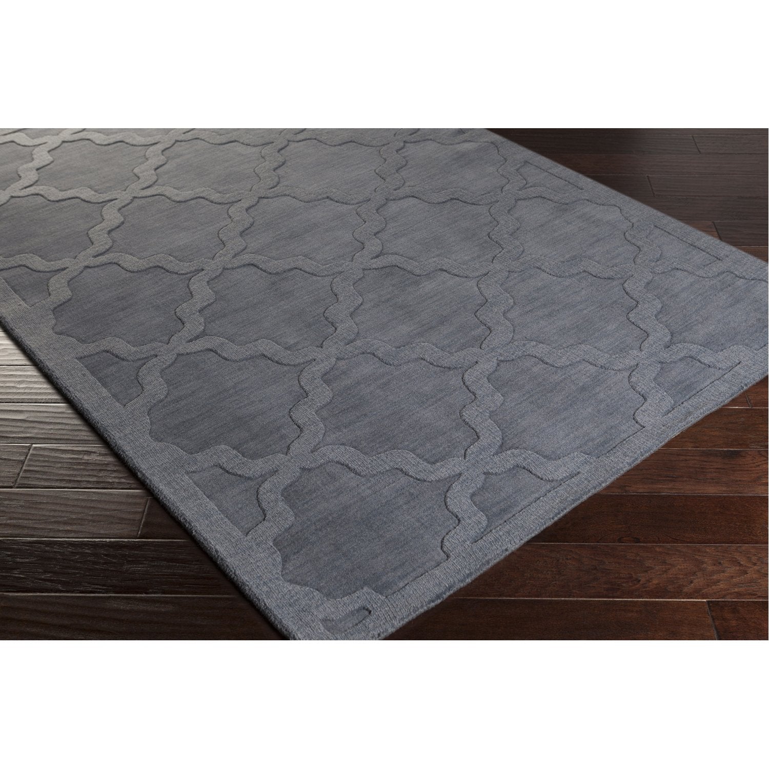 Central Park Rug in Medium Gray