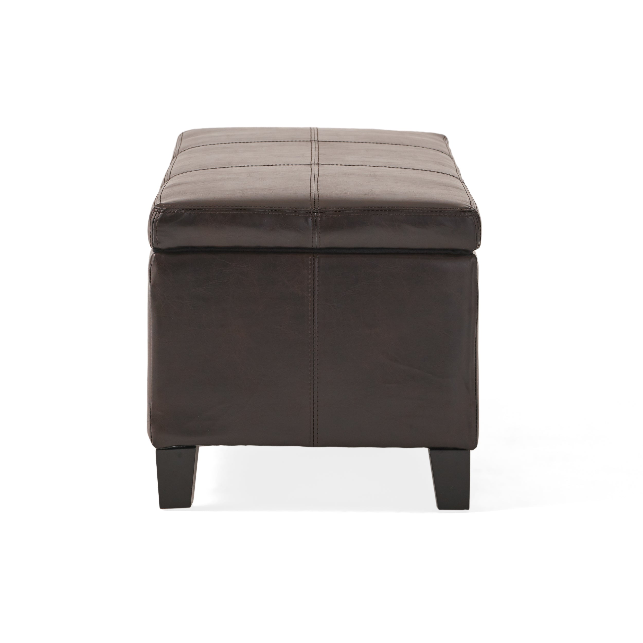 Rupert Upholstered Storage Ottoman Bench